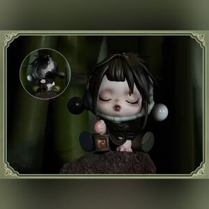 Skullpanda Ink Plum Blossom Series Figures  "The Bamboo"